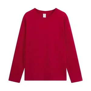 T-shirt unisexe 100% coton 220g col en coton peigné épaules tombantes longueur de coupe modèle personnalisé écran lourd pour hommes - Product Image 5