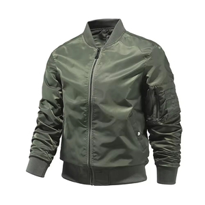 Latest Stylish Custom Size Men Bomber Jacket for Adults High Quality Best Material Men's Bomber Jackets For Man - Product Image 1