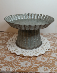 Soporte de pastel galvanizado de Metal rústico de lujo calidad estándar hogar cumpleaños fiesta boda resina decorativa epoxi pastel herramientas - Product Image 6