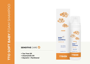 Champú Suave para Bebés TTO de 200 ml, Limpiador Suave para el Cabello y el Cuerpo del Bebé con Aceite de Manzanilla, Aceite de Árbol de Té y Pantenol para Pieles Delicadas - Product Image 2