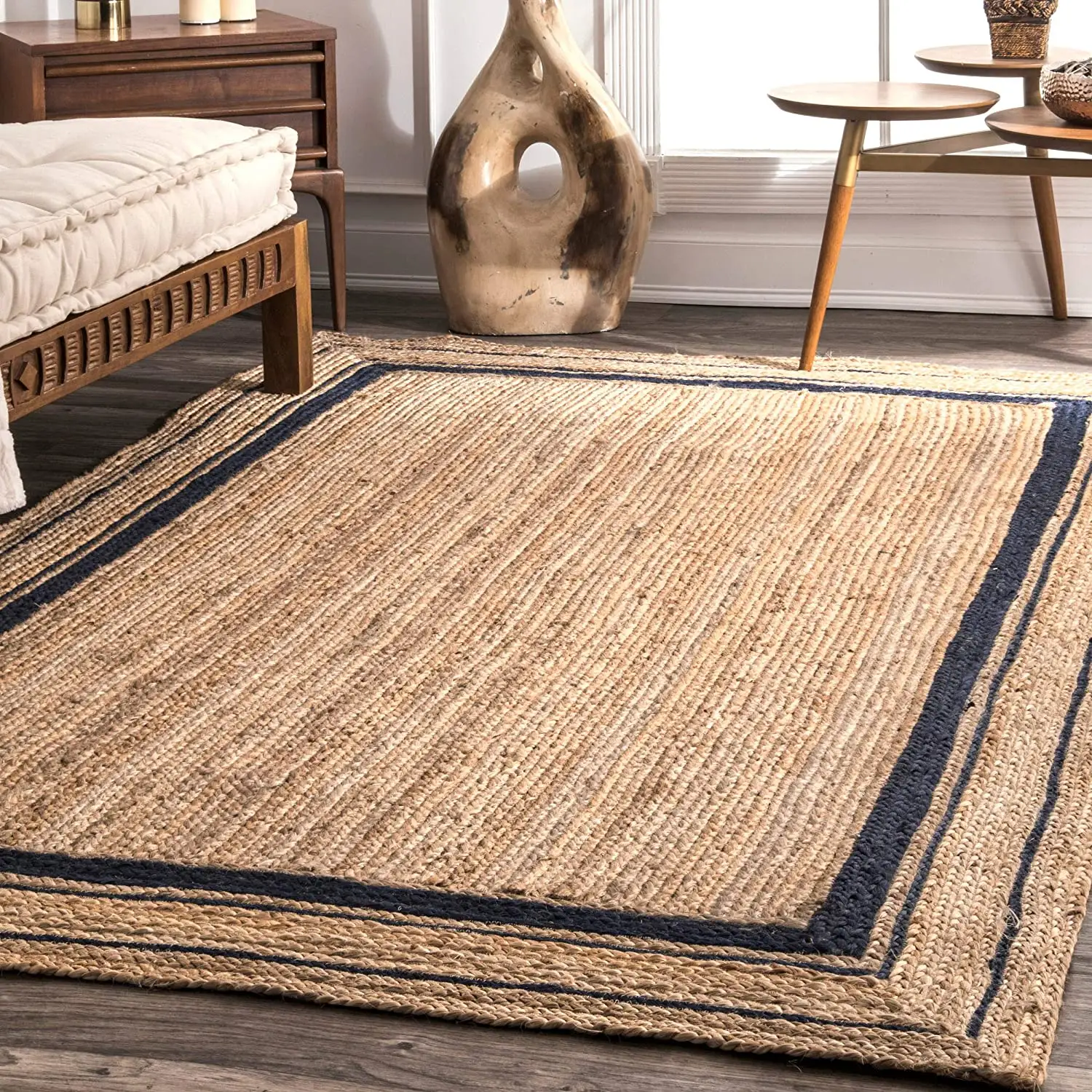 4u 4u 100% doğal jüt el yapımı kilim Vintage ev dekor oturma alanı halı kilim el yapımı toplu ürün