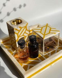 Quemador de incienso Juegos de regalo Quemador especial Bakhoor Portavelas Mubkhar con quemador de incienso de uso doméstico de madreperla - Product Image 5