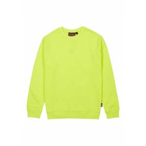U-POWER เสื้อสเวตเตอร์คอกลมผ้าโพลีคอตตอนลายขนแปรงสีเหลือง ombo 25ชิ้น - Product Image 1
