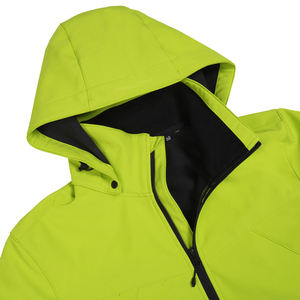 Veste coupe-vent à capuche Sport veste hommes à capuche 100% imperméable coquille souple tissu coupe-vent veste hommes Cool - Product Image 2