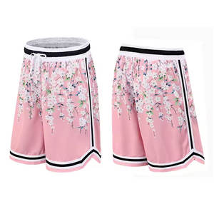 Shorts d'été décontractés pour hommes, vente chaude directe usine, shorts en maille respirante, sublimation, mode sportive, basketball, football - Product Image 1