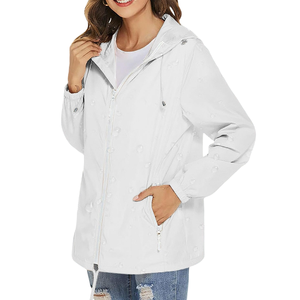 Chaqueta Safari de Manga Larga de Lona con Estampado a Cuadros, Transpirable, con Cierre de Cinturón, para Otoño y Primavera, Venta al por Mayor, Personalizable - Product Image 5