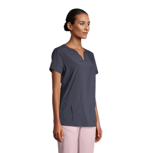 Combinaisons de blouses médicales pour hommes de haute qualité avec logo personnalisé, en toile unie, séchage rapide, respirantes, grandes tailles pour usage hospitalier - Product Image 5