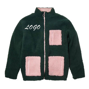 Trending Custom Design Sherpa Polar Fleece jacket para hombres, Sheepskin Jacket Fleece Jacket para mujeres y hombres - Product Image 1