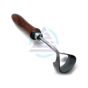 Venta al por mayor 8 "para herramientas de herrador suizo Patrón mejorado Instrumentos veterinarios Suministro directo de fábrica-Cuchillo de pezuña de vaca - Product Image 1