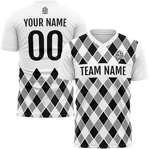 Uniformes de Fútbol de Sublimación Transpirables de Secado Rápido con el Mejor Diseño de 2024, 100% Poliéster, Uniformes de Fútbol Personalizados para Equipos, OEM - Product Image 5