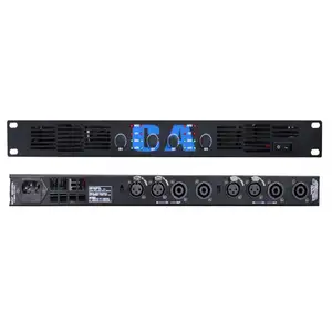 Power amplifier 1600W 4CH mini karaoke mixer amplifier Suara sistem audio kualitas terbaik Amplifier luar ruangan