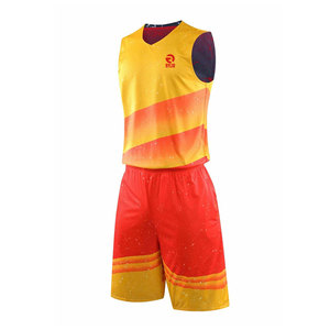 Uniforme de basket-ball de vêtements de sport de nouveau style Ensemble d'uniformes de basket-ball sans manches imprimé de qualité supérieure - Product Image 3