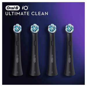 Cabezal de cepillo de dientes eléctrico Oral-B iO Ultimate Clean, cerdas retorcidas y anguladas para una eliminación más profunda de la placa, paquete de 4, adecuado - Product Image 3