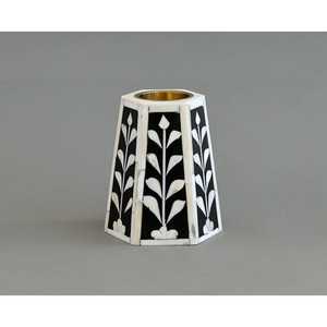 Brûleur d'encens incrusté d'os Bakhoor Dernier modèle d'incrustation d'os pour la décoration de la maison - Product Image 1