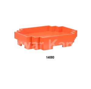 Bandeja de servicio de estilo americano de grado comercial de madera maciza hecha a mano con asas de metal para mesa de centro de mesa - Product Image 6