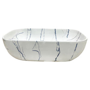 Ensemble de toilettes à poser moderne de qualité supérieure en céramique blanche à poser au sol - Product Image 6