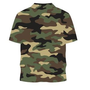 Camiseta Polo Camo 08 Soror, Hermandad Griega, Rosa y Verde, Ropa Casual Elegante para Mujeres Universitarias - Product Image 6