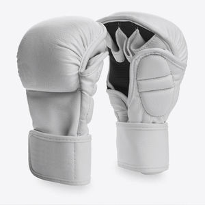 MMA Sparring Glove Gants de boxe pour l'entraînement des armes d'arts martiaux New Fashion Fitness PU Leather Accepter OEM Logos - Product Image 1