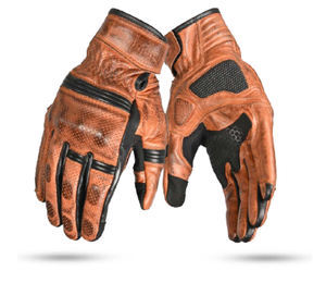 Gants de course en cuir pour hommes, nouveau style, gants de moto à doigts entiers, gants longs d'été pour hommes - Product Image 6