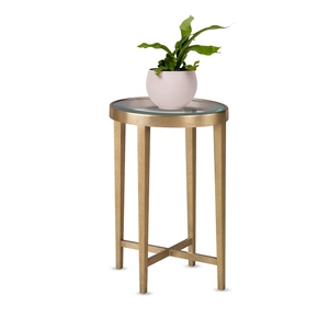 Iron <b>Round</b> Farmhouse Style Corner <b>Table</b> With Movable Top for Home and Garden Decoration Manufacturer Indian Factory - Product Image 4
