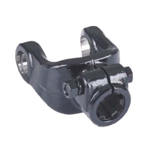 Yugos de extremo de Venta caliente del Pin doble 80HP para el eje PTO forjado estriado yugo - Product Image 5