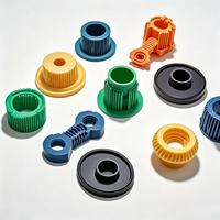 Moldeo por Inyección de Plástico de Nylon de Alta Precisión, Ingeniería Personalizada de Plástico, Componentes Mecánicos Industriales de Nylon