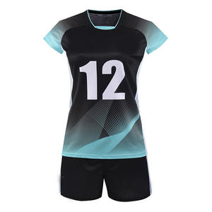 Uniformes de volley-ball 100% de haute qualité pour équipes et clubs Tissu respirant avec impression par sublimation complète Style d'ensemble parfait - Product Image 1