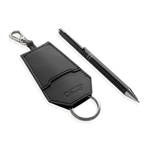 SP Tula Pen <b>Keychain</b> Set Sustainable <b>Leather</b> Merchandising Keychains - Product Image 1