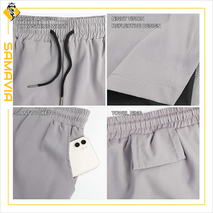 Samavia กางเกงขาสั้นฟุตบอลที่กำหนดเองได้ทุกเพศระบายอากาศได้ดีสำหรับผู้ชายและเยาวชนจากอุตสาหกรรม - Product Image 3