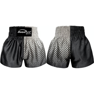 Pantalones cortos con logotipo personalizado de satén de alta calidad para artes marciales-Sublimado Stretch Boxing Fight Muay Thai-Venta al por mayor - Product Image 1