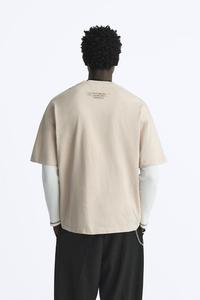 Camisetas de algodón unisex para entrenamiento en el gimnasio, camisetas ligeras de manga corta de alta calidad de talla grande para hombres y mujeres - Product Image 5