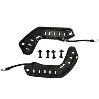 Adaptateur de casque de combat tactique Support de rails latéraux avec accessoires de vis de montage de lanière