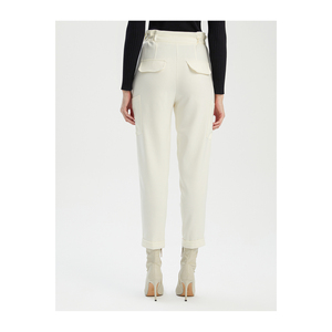 Pantalones con bolsillo superior de mezcla de viscosa para mujer BGN - Product Image 6