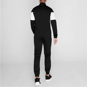 Chándal con Diseño de Bloques de Color, Servicio OEM, Precio al por Mayor, con Logotipo Personalizado y Cremallera de Color, para Hombre, Alta Calidad, Mangas Largas - Product Image 4