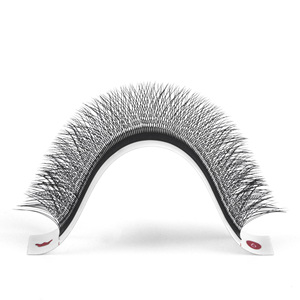 Pestañas de alta calidad 10D Fluffy 4-25mm YYY W, extensiones de pestañas a granel personalizadas, negro mate, sin azulado, sin pestañas verdosas, suministros tecnológicos - Product Image 1