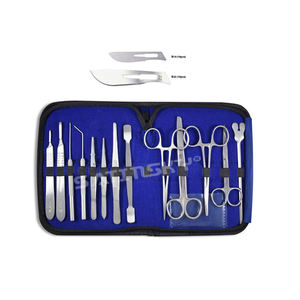 Kit d'instruments chirurgicaux médicaux professionnels de 11 pièces étudiant Dissection biologie laboratoire anatomie étudiant Kit de dissection ensemble - Product Image 3