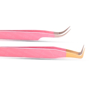 Nuevas Pinzas de Acero Inoxidable para Extensión de Pestañas con Punta de Fibra para un Agarre Perfecto a las Pestañas - Product Image 4