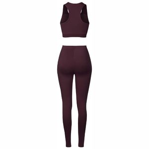 Kandari Sports Supply deux pièces ensemble Gym Yoga soutien-gorge et Leggings Sportswear Fitness Yoga ensemble pour femmes 2025 - Product Image 6