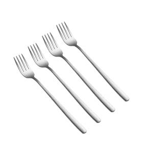 Couverts les plus vendus Fourchette de service Fête Maison Table Fourchette de service Usine Vente directe Qualité standard Grande fourchette Logo personnalisé - Product Image 1