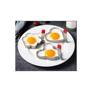 แม่พิมพ์แพนเค้กวงแหวนทอดไข่สแตนเลส 1 ชิ้น - Product Image 1