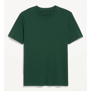 T-shirts en coton pour hommes, manches courtes, col rond, basiques, coton de haute qualité, unisexe, hauts décontractés d'été, coupe classique, t-shirt uni - Product Image 6