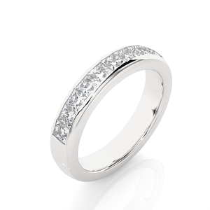 แหวนเพชร14K สำหรับผู้หญิงที่ปลูกในห้องแล็บแบบคลาสสิกได้รับการรับรองจาก IGI สีทองมีสไตล์เรียบง่ายมีสไตล์ - Product Image 5