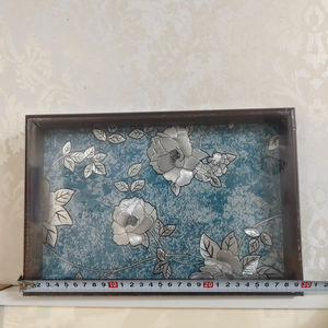 Bandeja de Servicio de Madera MDF con Recubrimiento de Esmalte, Diseño para Hoteles y Restaurantes, Utensilios de Cocina, Bandeja de Mesa de Alta Calidad - Product Image 1