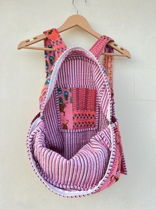 Sac à bandoulière pour ordinateur portable, sac de voyage, sac de plage, sac de shopping, style bohème, patchwork en coton fait main indien, unisexe - Product Image 4