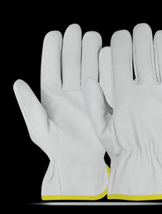 Guantes de conductor de cuero de dedo completo para hombre de alta calidad Guantes de conducción de estilo clásico de diseño personalizado anticorte de alto rendimiento - Product Image 3