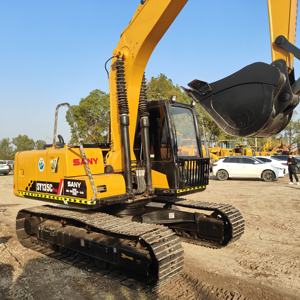Performances supérieures d'excavatrice hydraulique de Sany SY135C utilisées par Offre Spéciale quelques heures ont utilisé des composants de roulement d'engrenage de moteur de noyau inclus - Product Image 1