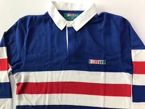 Tissu en toile personnalisé 100% coton lourd tricoté pour uniforme de rugby pour hommes 240 g/m² uni formel à séchage rapide avec logo brodé - Product Image 3