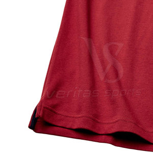 Camiseta de Hombre de Talla Grande, Color Sólido, Tejido de Punto con Spandex/Poliéster, Secado Rápido, para Verano, Colores y Tallas Personalizables, Modelo 2025 - Product Image 6