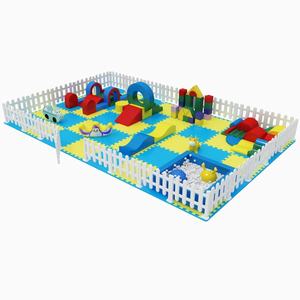 Çocuk oyun alanı kapalı çocuklar yumuşak oyun ekipmanları Merry <span class=keywords><strong>Go</strong></span> yuvarlak top çukur slayt ile - Product Image 5