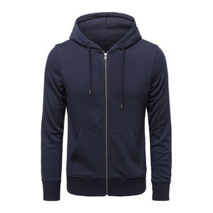 Sweat à capuche zippé pour homme, poids lourd, délavé à l'acide, personnalisé, essentiel, de haute qualité, décontracté, sweat à capuche zippé unisexe - Product Image 3